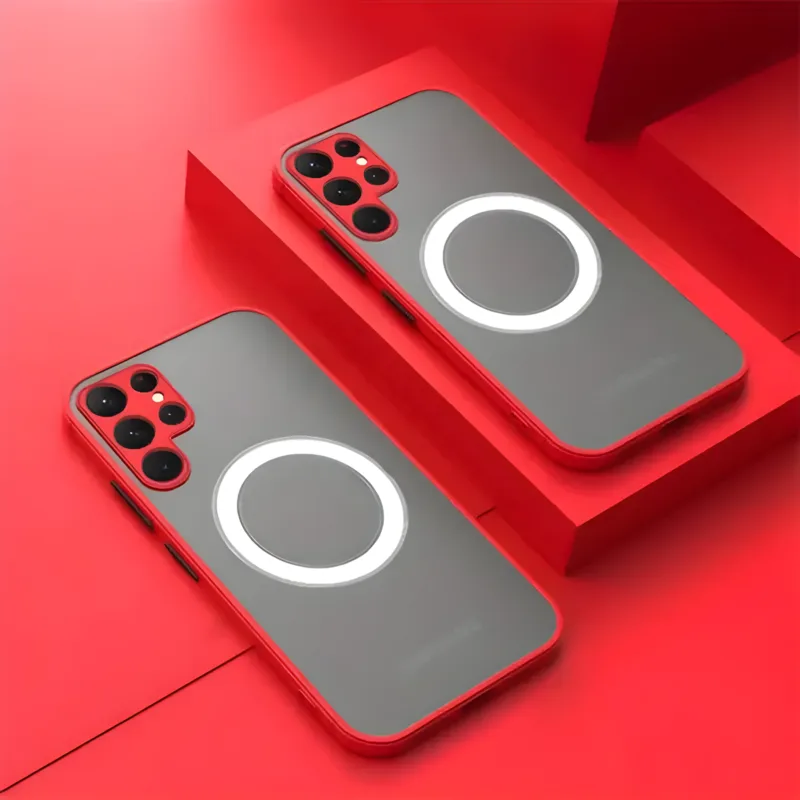 Magnetic Matte Samsung Cases