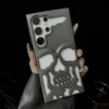 Matte Skull Samsung Cases