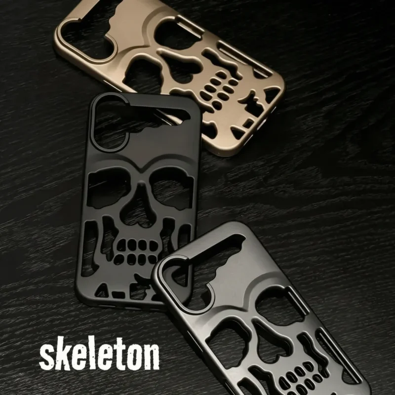 Matte Skull Samsung Cases