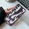 Hollow Out Flame Fire Samsung Cases
