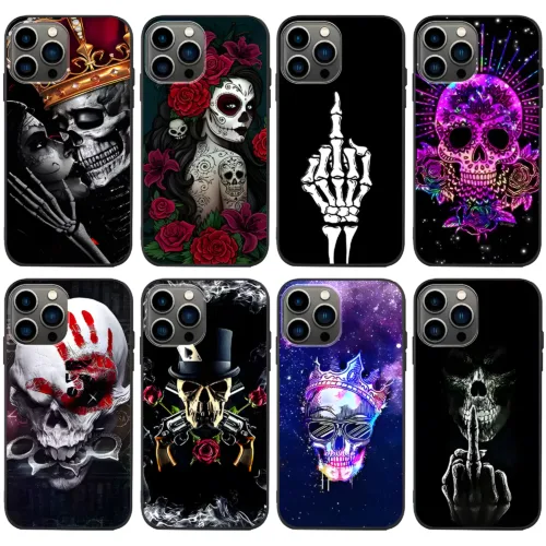 Rebel Ink – Skull & Attitude iPhone Cases