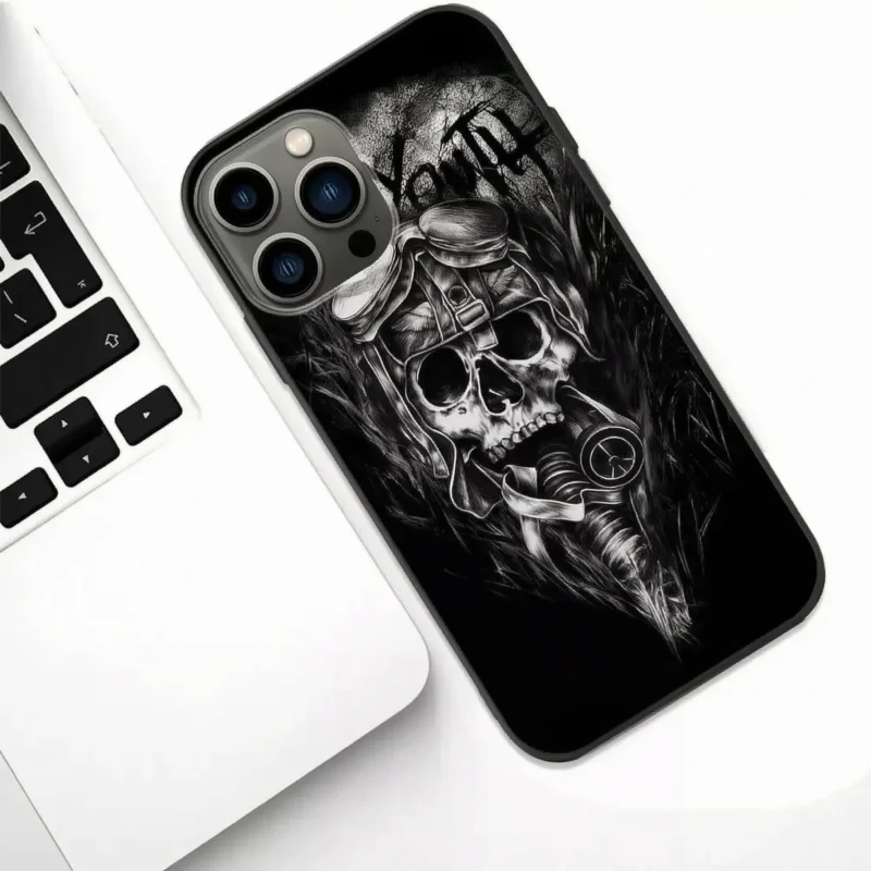 Emo03 Rebel Ink – Skull & Attitude iPhone Cases