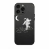 Midnight Sketch – Minimalist Line Art iPhone Cases
