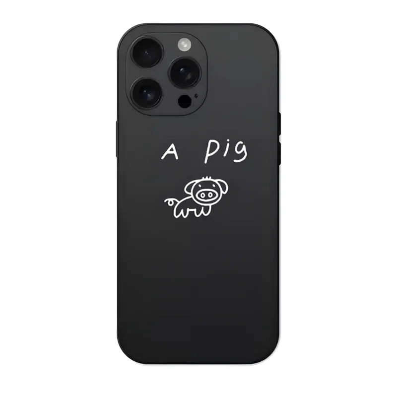 Midnight Sketch – Minimalist Line Art iPhone Cases