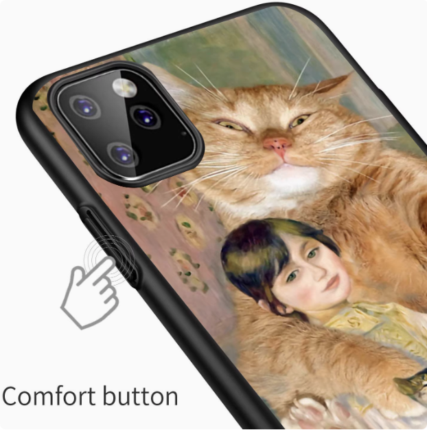 Classic Cat Masterpieces iPhone Cases