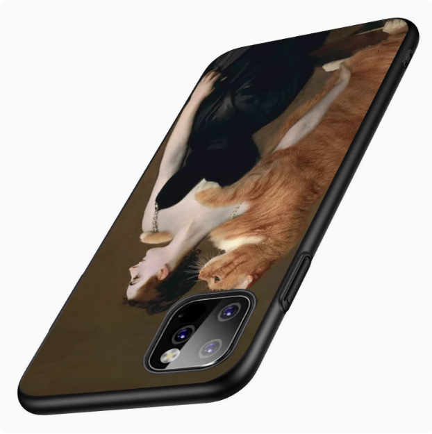 Classic Cat Masterpieces iPhone Cases