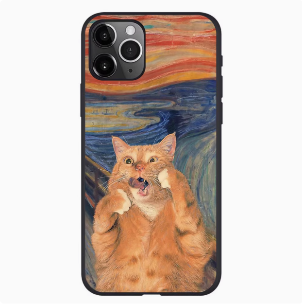 Classic Cat Masterpieces iPhone Cases
