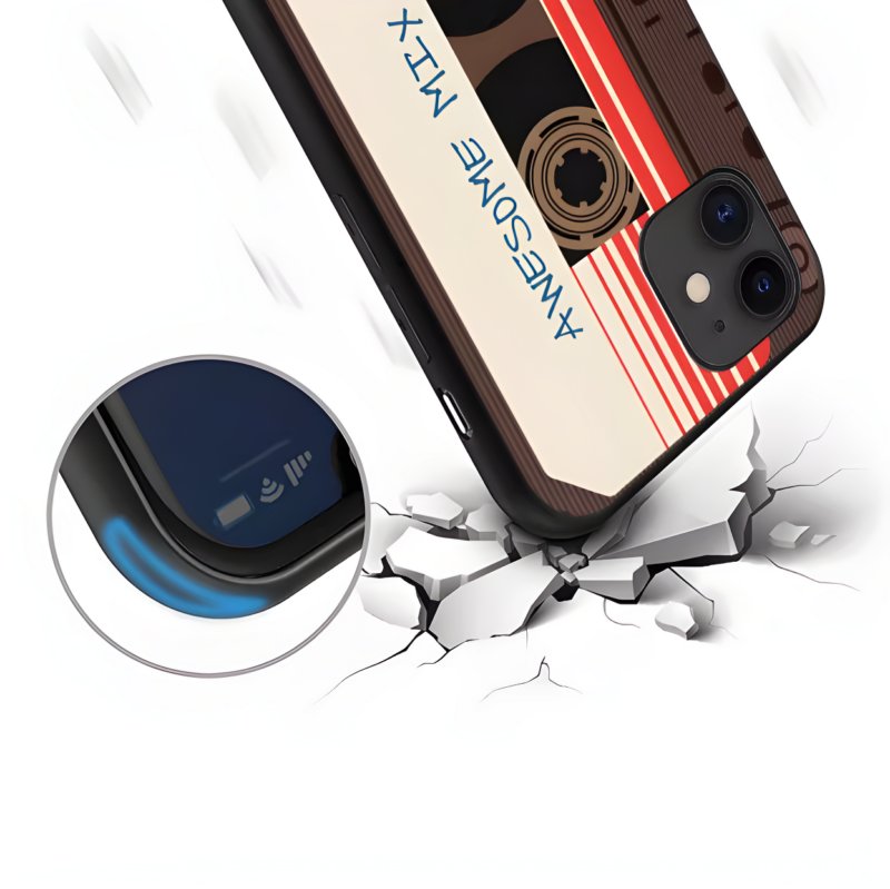 Retro Rewind Vintage Tech Aesthetic iPhone Cases