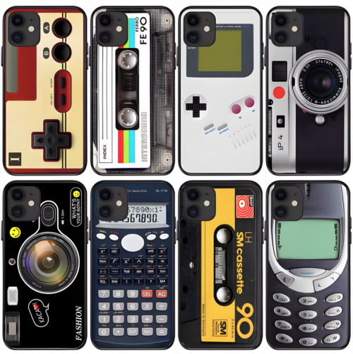 retromain Retro Tech iPhone Cases