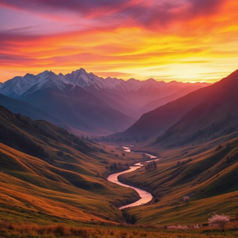 Golden Valley Scenery