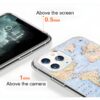World Map iPhone Cases