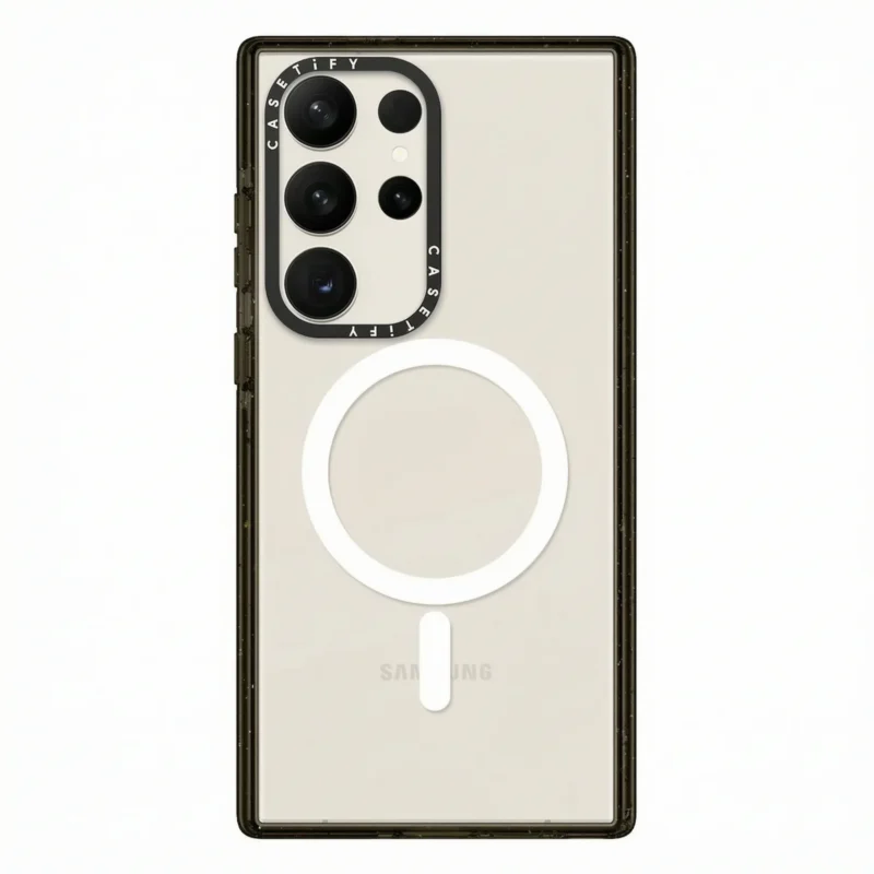 Custom Mirror Magnetic Transparent Soft Shell Samsung Cases