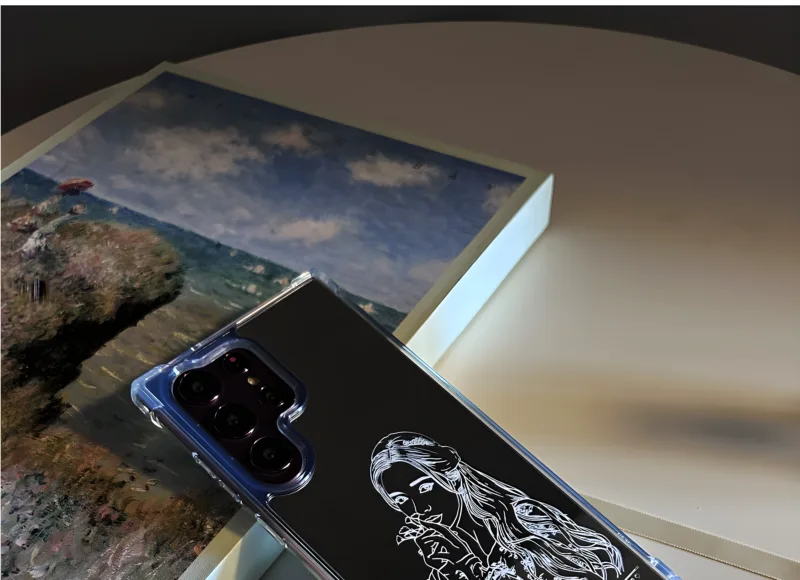 Custom GlamMirror Soft Shell Samsung Cases
