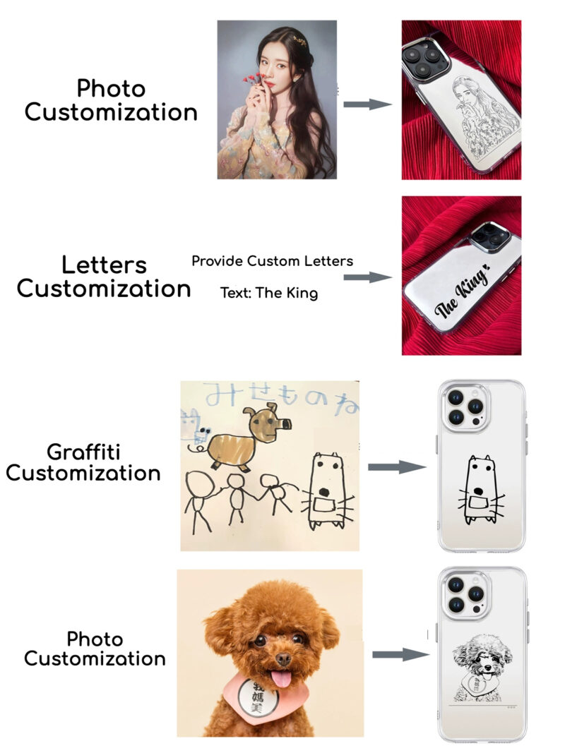 Custom GlamMirror Soft Shell Samsung Cases