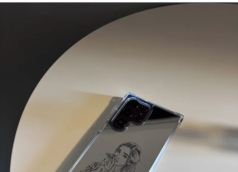 Custom GlamMirror Soft Shell Samsung Cases