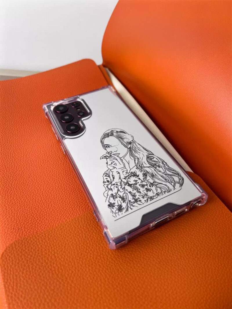 Custom GlamMirror Soft Shell Samsung Cases
