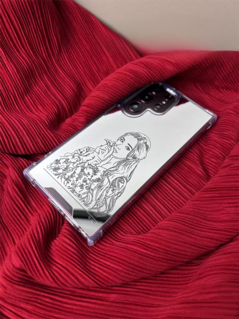 Custom GlamMirror Soft Shell Samsung Cases