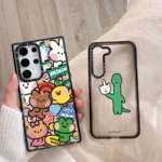 Custom Mirror Magnetic Transparent Soft Shell Samsung Cases