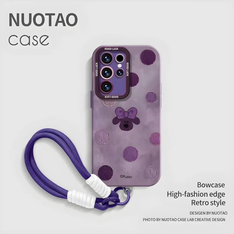 Pawdots Liquid Silicone Samsung Cases