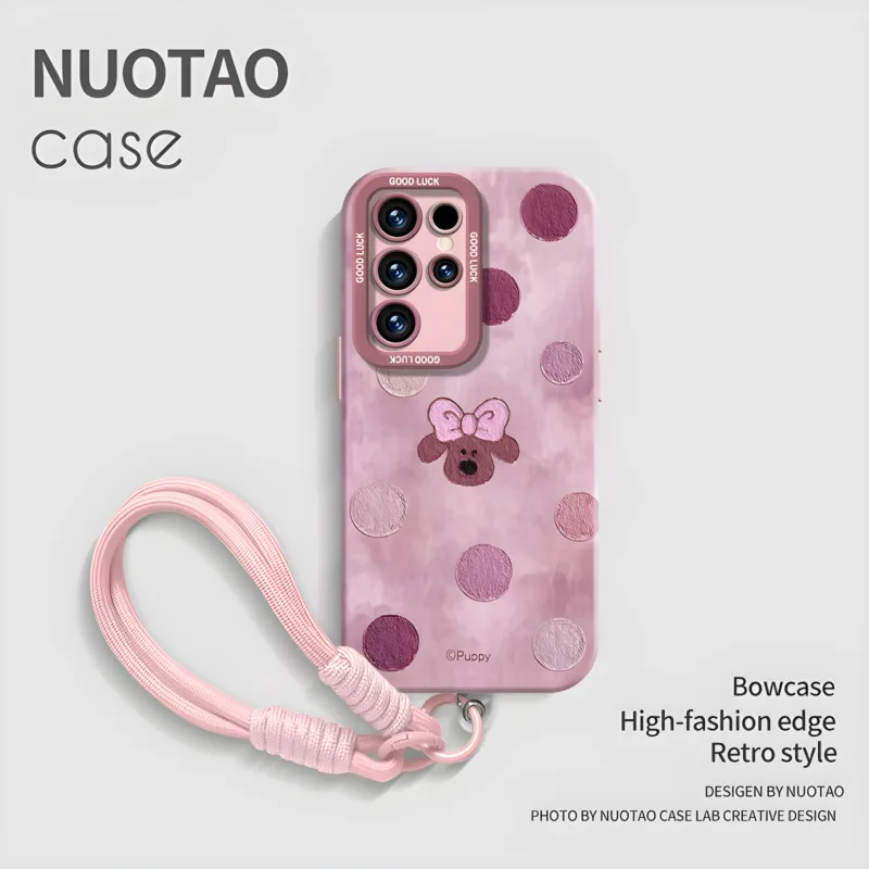 Pawdots Liquid Silicone Samsung Cases