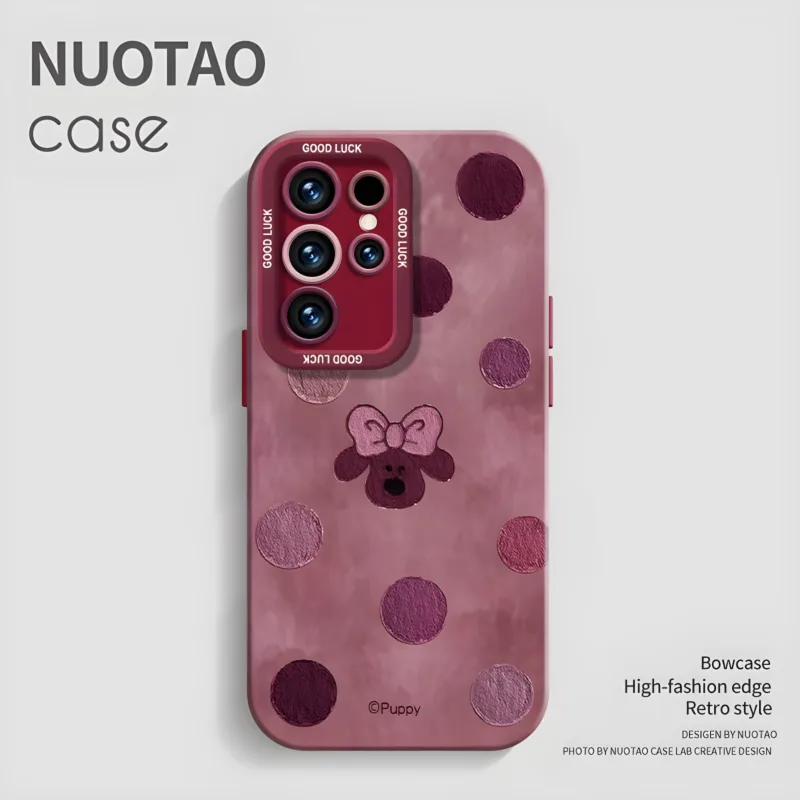 Pawdots Liquid Silicone Samsung Cases