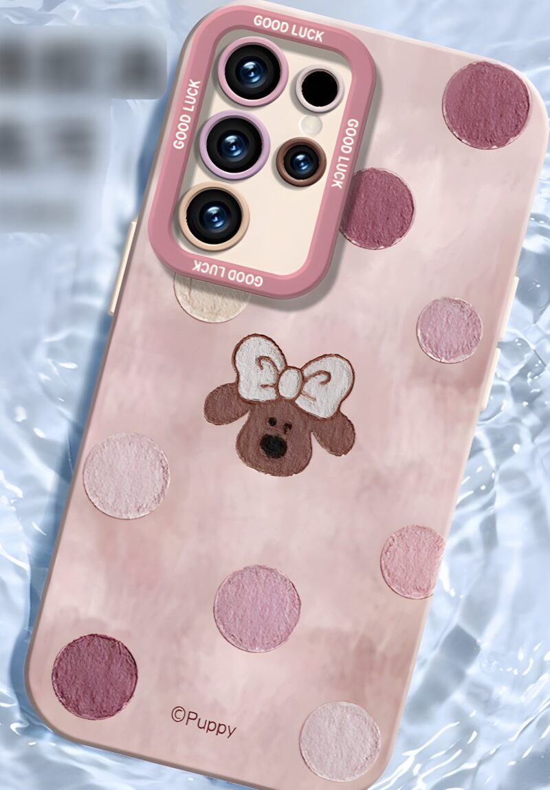 Pawdots Liquid Silicone Samsung Cases