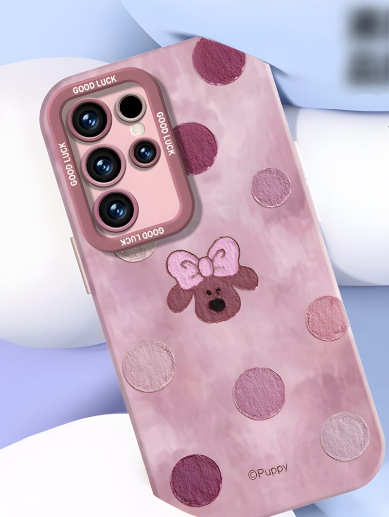 Pawdots Liquid Silicone Samsung Cases