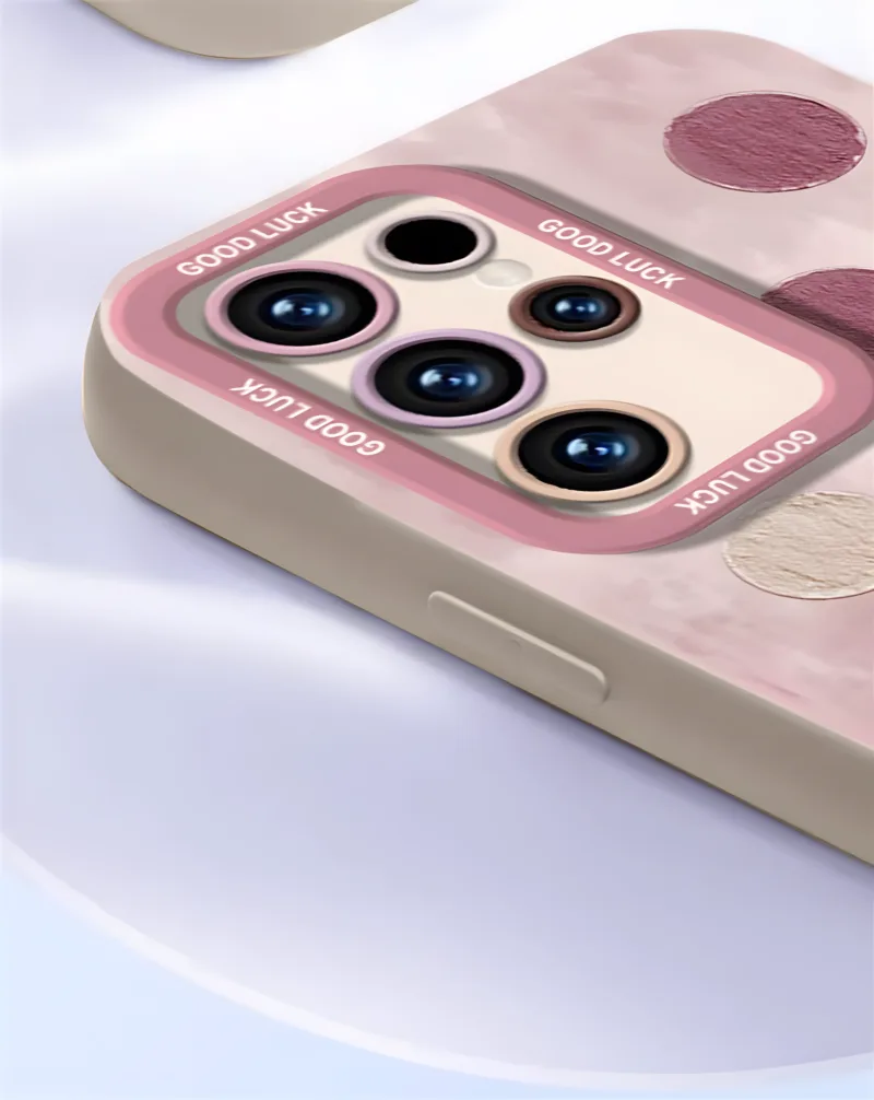 Pawdots Liquid Silicone Samsung Cases