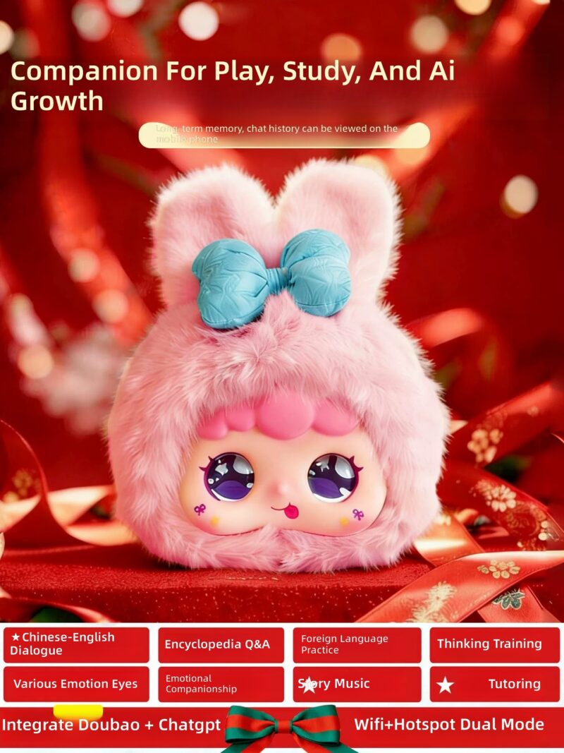 Doubao AI Companion Plush Toy Birthday Gift for Kids