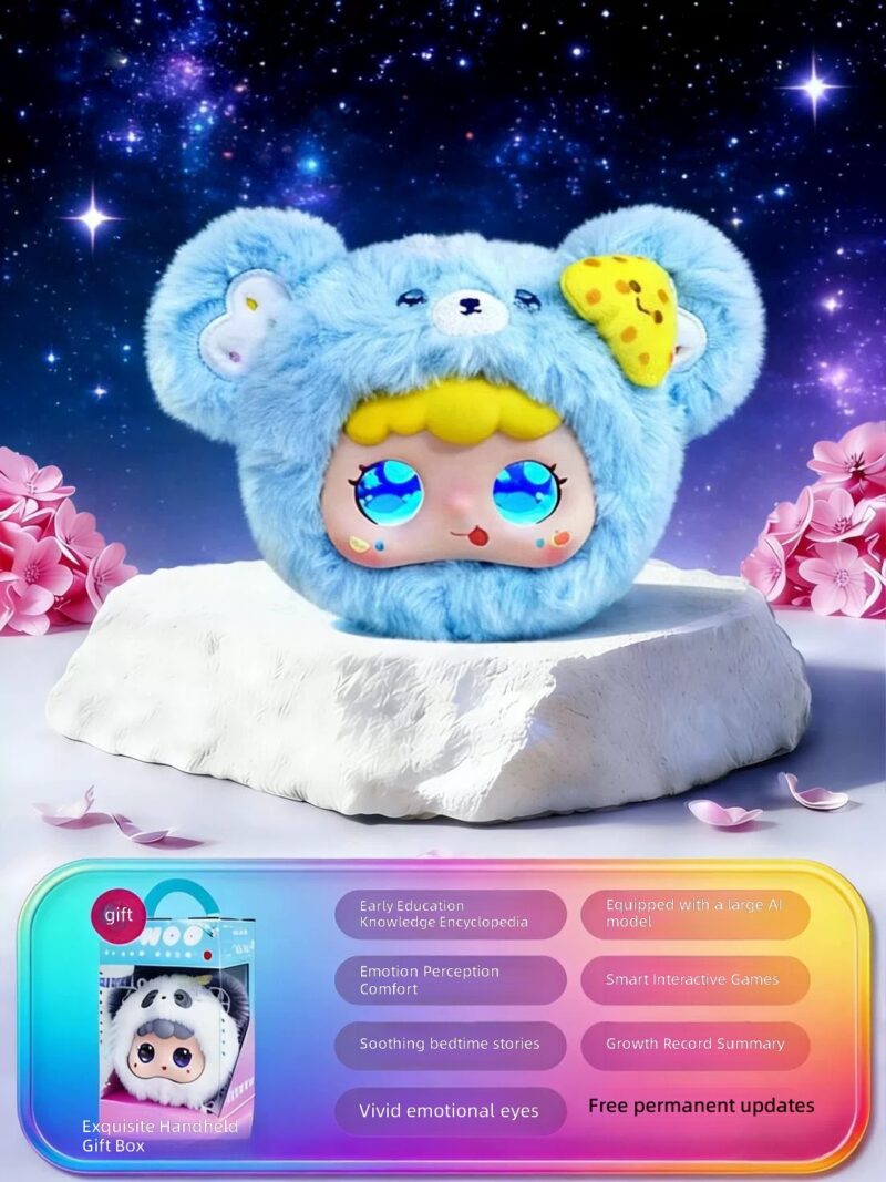 Doubao AI Companion Plush Toy Birthday Gift for Kids