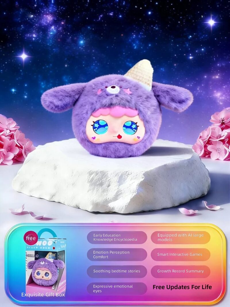 Doubao AI Companion Plush Toy Birthday Gift for Kids