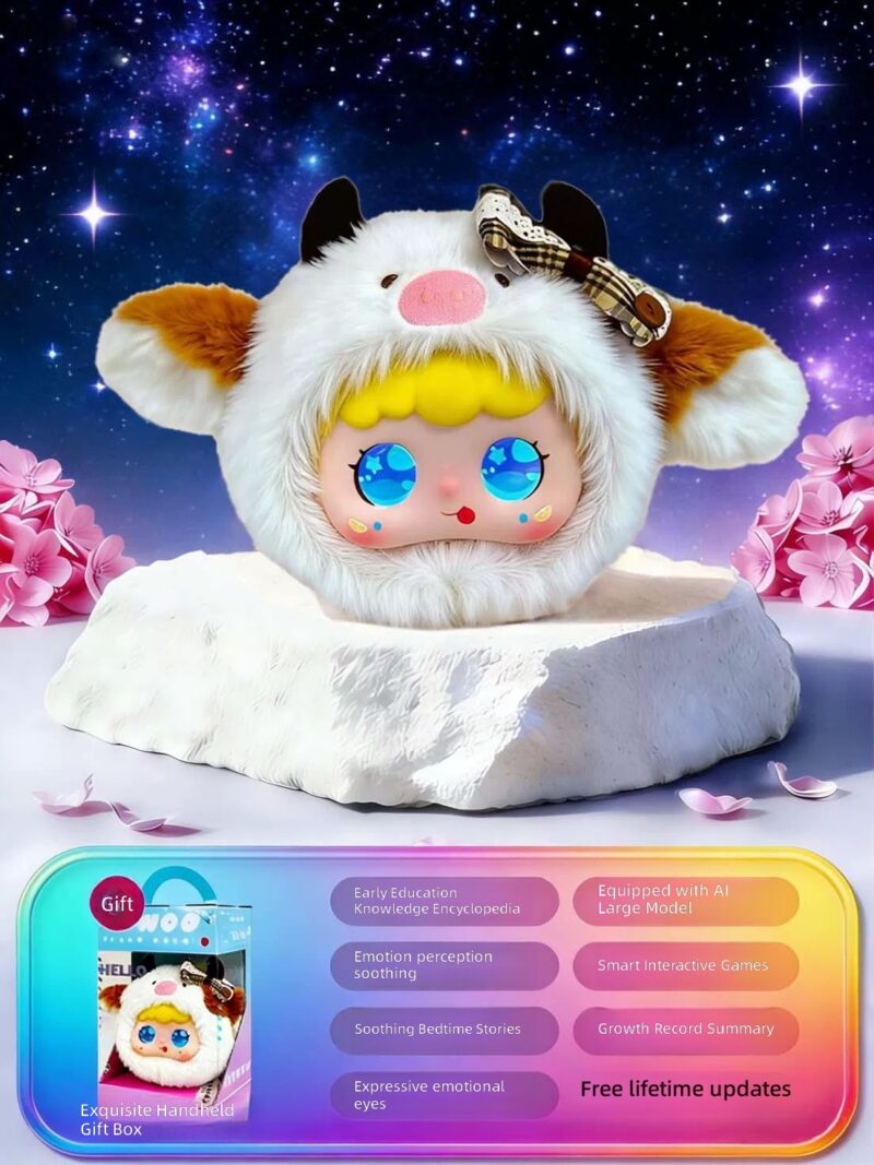 Doubao AI Companion Plush Toy Birthday Gift for Kids