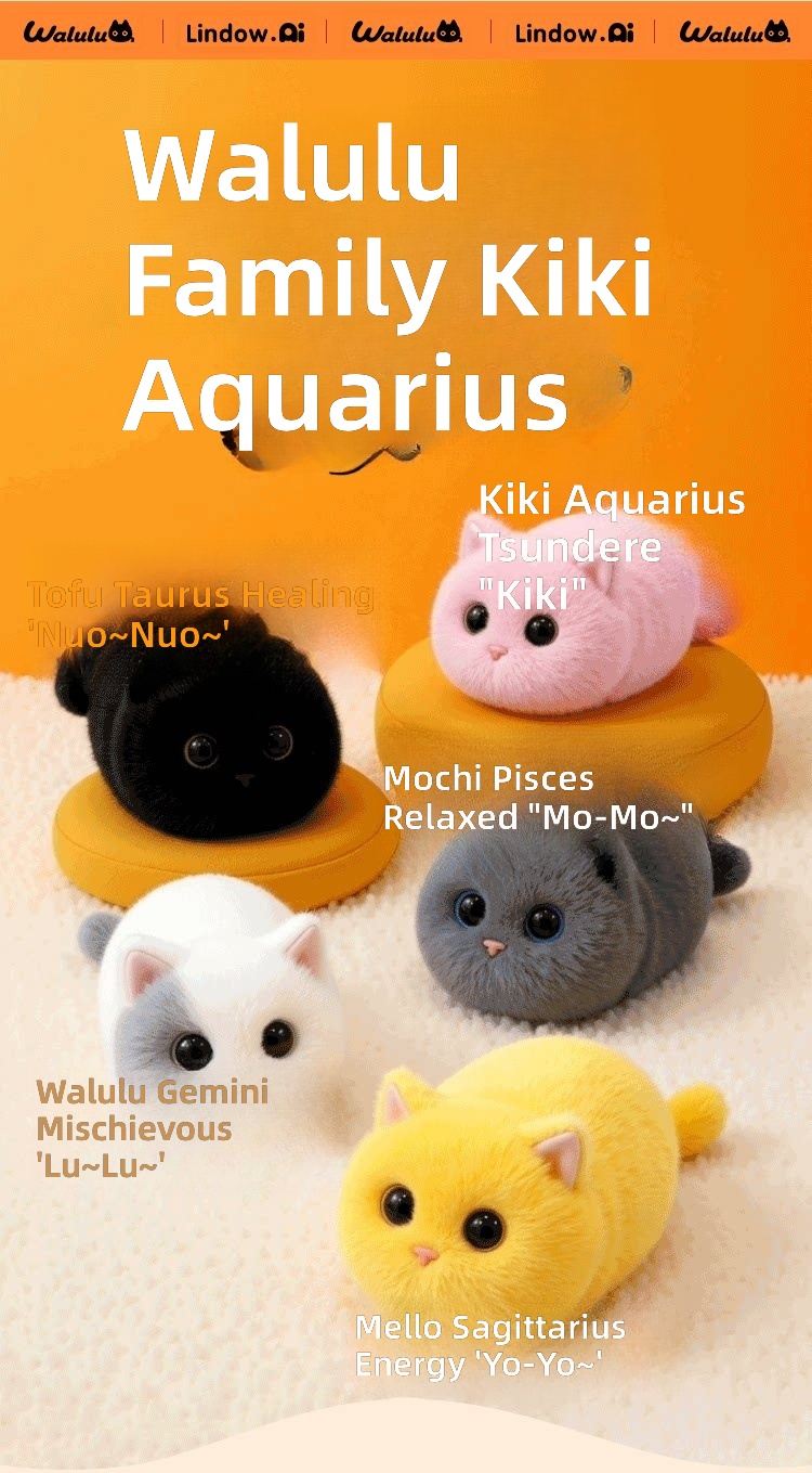 imgextra-i1-2200732049980-O1CN01N7zpkt2NatqmRfRaY_2200732049980 — English Walulu Interactive Cat Plush AI Toy with Bluetooth 5.5