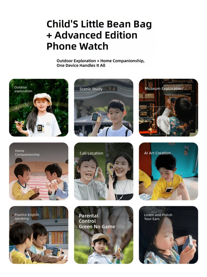 Children's AI Companion Toy Robot – Ling with Dual Cameras