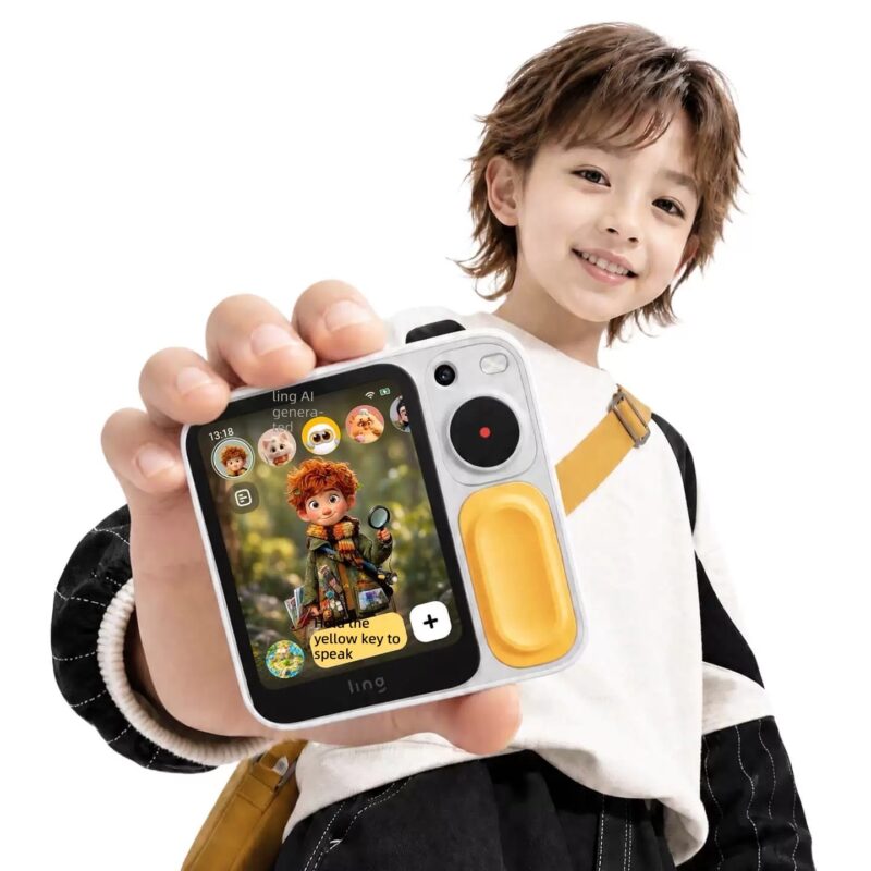 Children's AI Companion Toy Robot – Ling with Dual Cameras