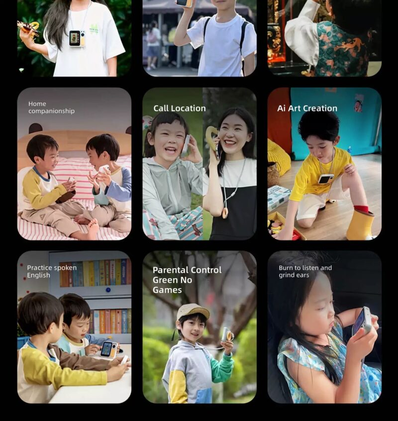Children's AI Companion Toy Robot – Ling with Dual Cameras