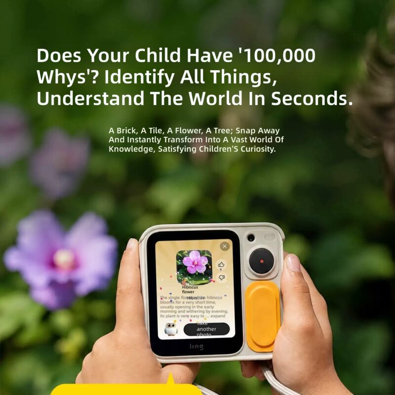 Children's AI Companion Toy Robot – Ling with Dual Cameras