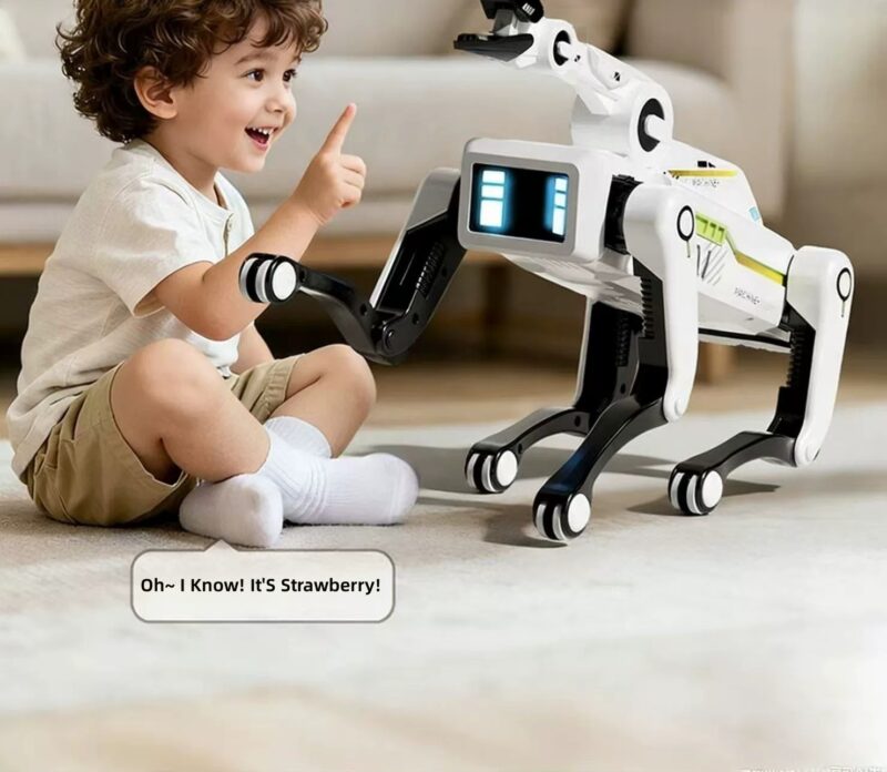 imgextra-i4-2218611656447-O1CN01ajoNkW1xUmZEPrD9x_2218611656447 — English Remote Control AI Robot Dog Toy with Voice Chat and Programmable Actions