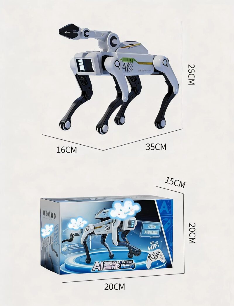 imgextra-i4-2218611656447-O1CN01rwOaCt1xUmZEBriTz_2218611656447 — English Remote Control AI Robot Dog Toy with Voice Chat and Programmable Actions