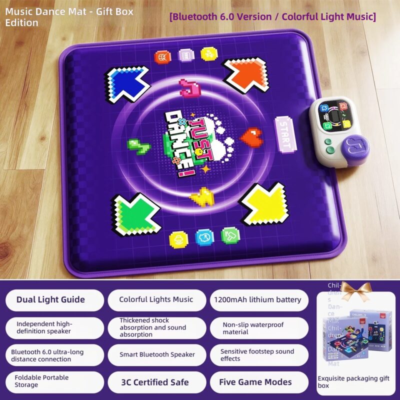 bao-uploaded-i2-2375538726-O1CN01u6KuR22EKZBgl99DL_2375538726 — English Kids Musical Dance Mat – Beiens with Bluetooth and Five Game Modes